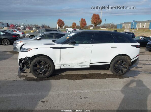 SALYT2EX4NA346283 2022 LAND ROVER RANGE ROVER VELAR Белый Панорамный вид салона 360°