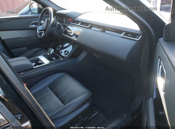 SALYT2EX4PA350336 2023 LAND ROVER RANGE ROVER VELAR Черный Вид салона спереди