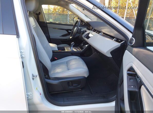 SALZJ2FX4LH119849 2020 LAND ROVER RANGE ROVER EVOQUE Белый Вид салона спереди