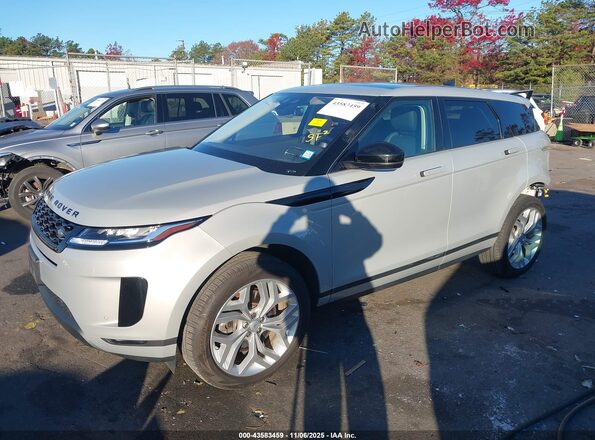 SALZJ2FX7LH049313 2020 LAND ROVER RANGE ROVER EVOQUE Gray Передня ліва чверть