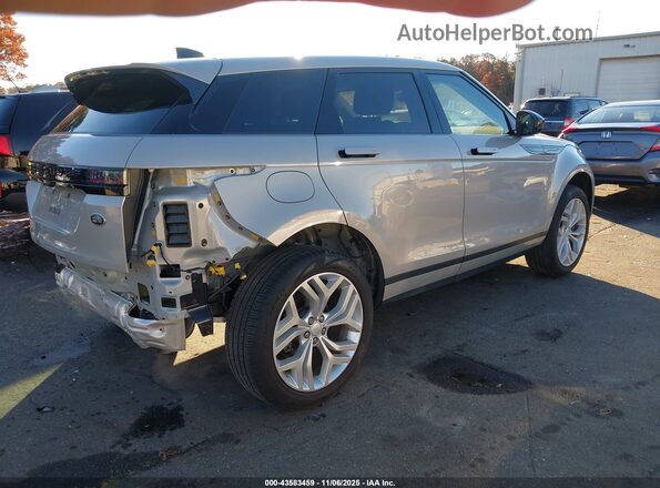 SALZJ2FX7LH049313 2020 LAND ROVER RANGE ROVER EVOQUE Gray Задня права чверть