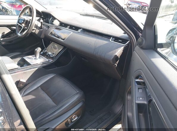 SALZJ2FX8MH138048 2021 LAND ROVER RANGE ROVER EVOQUE Dark Blue Front interior view