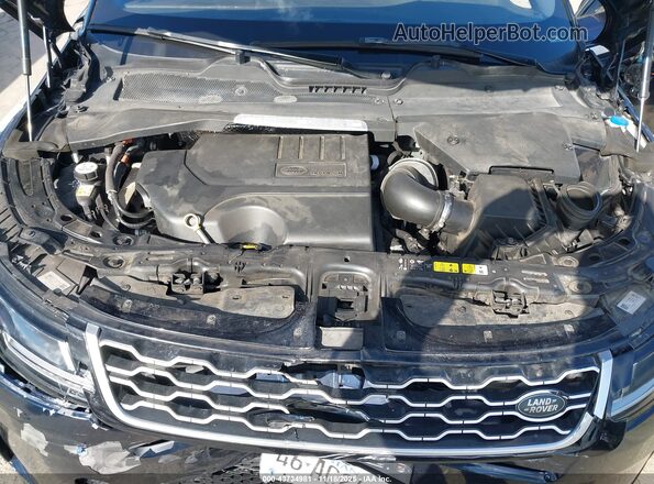 SALZJ2FX8MH138048 2021 LAND ROVER RANGE ROVER EVOQUE Dark Blue Rear view