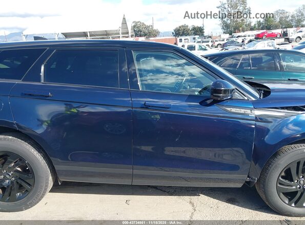 SALZJ2FX8MH138048 2021 LAND ROVER RANGE ROVER EVOQUE Dark Blue Rear interior view