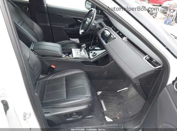 SALZP2FX1LH076327 2020 LAND ROVER RANGE ROVER EVOQUE White წინა სალონის ხედი