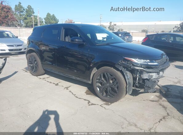 SALZT2FX3NH173110 2022 LAND ROVER RANGE ROVER EVOQUE Черный Передняя правая четверть
