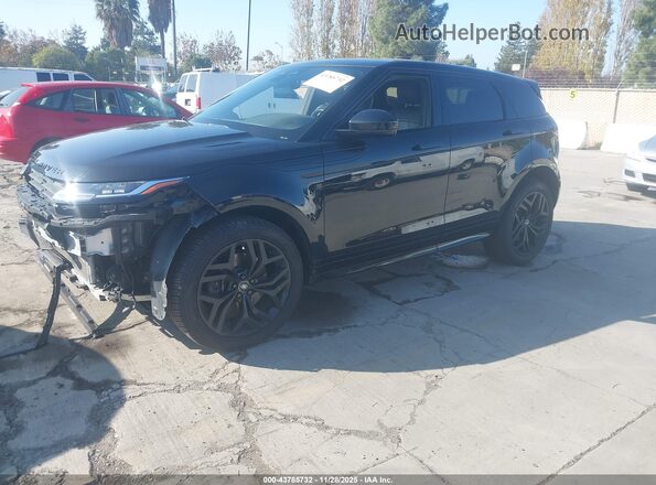 SALZT2FX3NH173110 2022 LAND ROVER RANGE ROVER EVOQUE Черный Передняя левая четверть