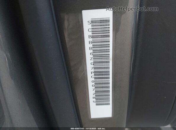 SCBBB6ZG7PC007285 2023 BENTLEY OTHER Gray ძრავის განყოფილების ხედი