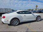 2016 Bentley Continental Gt V8 S Белый vin: SCBFH7ZAXGC058278