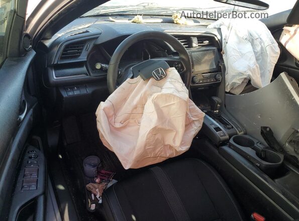 SHHFK7H45LU215883 2020 HONDA CIVIC Серебряный Вид панели приборов