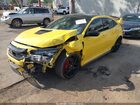 2021 Honda Civic Type R Limited Edition Желтый vin: SHHFK8G05MU203545