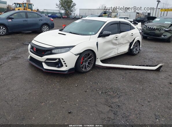 SHHFK8G73LU201725 2020 HONDA CIVIC TYPE R Белый Передняя левая четверть