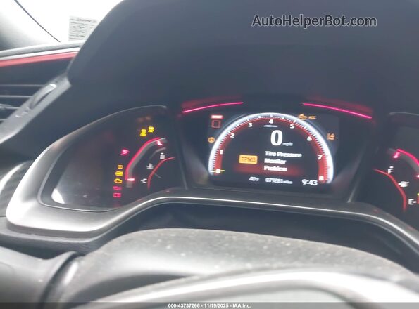 SHHFK8G73LU201725 2020 HONDA CIVIC TYPE R Белый Вид задних сидений