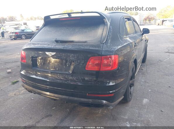 SJAAM2ZV5KC027054 2019 BENTLEY BENTAYGA Черный Задняя правая четверть