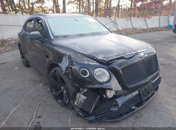SJAAM2ZV5KC027054 2019 BENTLEY BENTAYGA Черный Передняя правая четверть