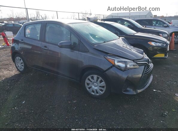 VNKKTUD34HA072571 2017 TOYOTA YARIS Серый Передняя правая четверть