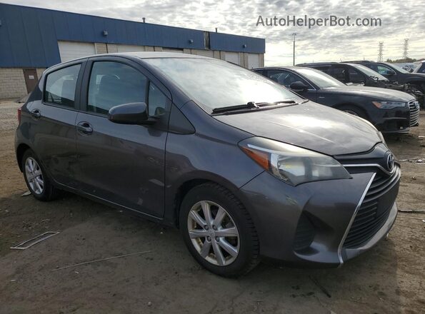 VNKKTUD35GA057544 2016 TOYOTA YARIS Серый Передняя правая четверть