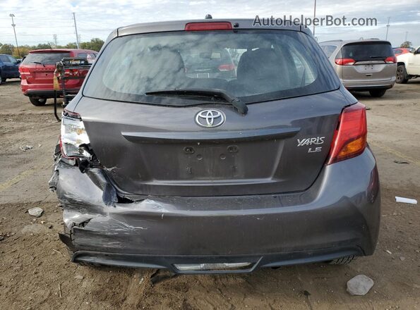 VNKKTUD35GA057544 2016 TOYOTA YARIS Серый Вид сзади