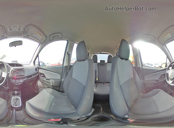 VNKKTUD35GA057544 2016 TOYOTA YARIS Серый Панорамный вид салона 360°