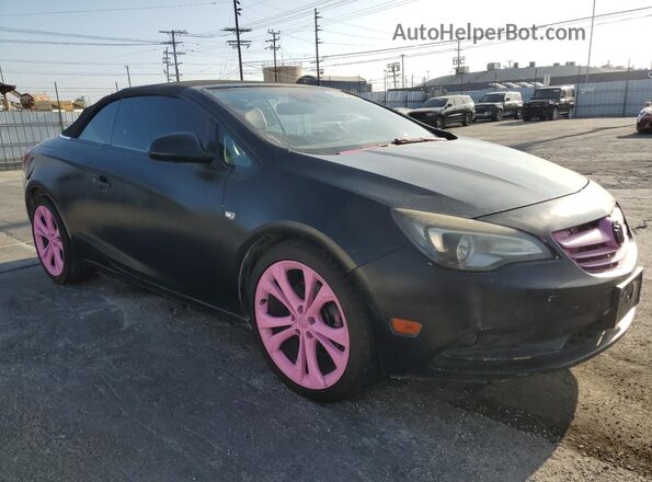 W04WH3N50KG340889 2019 BUICK CASCADA Черный Передняя правая четверть