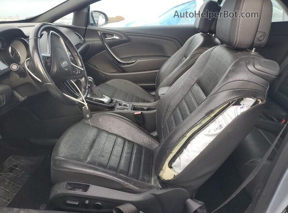 W04WT3N54GG054775 2016 BUICK CASCADA Серебряный Вид салона спереди