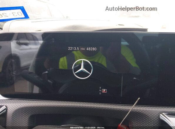 W1K3G4EB4NJ328720 2022 MERCEDES-BENZ A 220 Белый Вид задних сидений