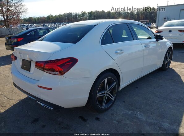 W1K3G4EB7LJ227345 2020 MERCEDES-BENZ A 220 Белый Задняя правая четверть