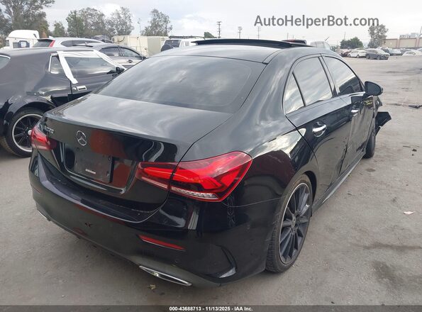 W1K3G4EB7MJ272660 2021 MERCEDES-BENZ A 220 Черный Задняя правая четверть