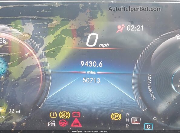 W1K3G4EB7MJ272660 2021 MERCEDES-BENZ A 220 Черный 