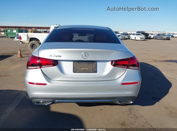W1K3G4EB9MJ292070 2021 MERCEDES-BENZ A 220 Серебряный 