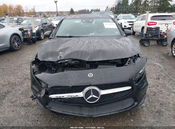 W1K3G4EBXMJ284835 2021 MERCEDES-BENZ A 220 Черный Вид задней части салона