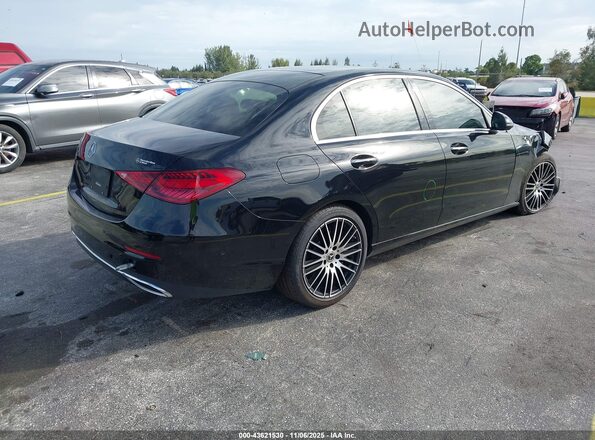 W1KAF4GB0PR070191 2023 MERCEDES-BENZ C-CLASS Черный Задняя правая четверть