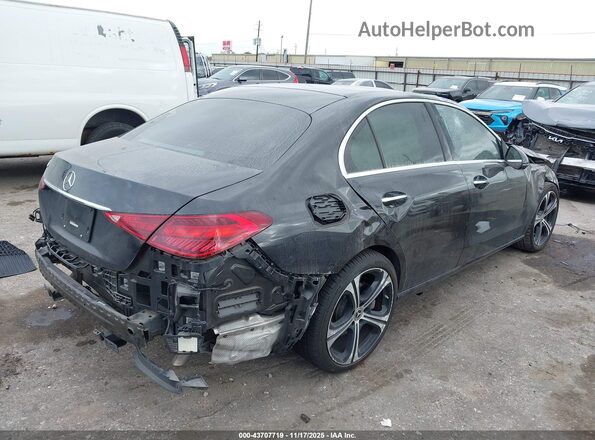 W1KAF4GB8PR071475 2023 MERCEDES-BENZ C-CLASS Черный Задняя правая четверть