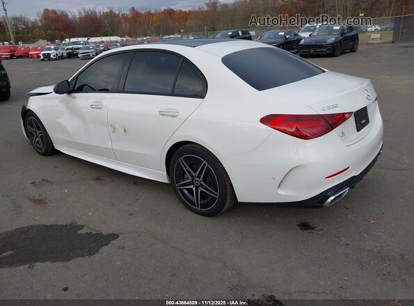 W1KAF4HB3PR142449 2023 MERCEDES-BENZ C-CLASS Белый Задняя левая четверть
