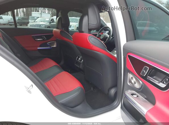 W1KAF4HB3PR142449 2023 MERCEDES-BENZ C-CLASS Белый Вид наклейки с VIN-кодом