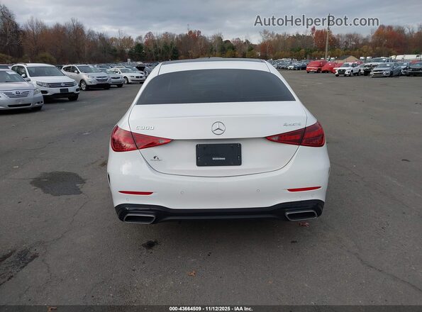 W1KAF4HB3PR142449 2023 MERCEDES-BENZ C-CLASS Белый 