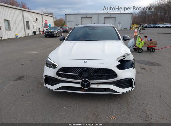 W1KAF4HB3PR142449 2023 MERCEDES-BENZ C-CLASS Белый Вид щитка приборов