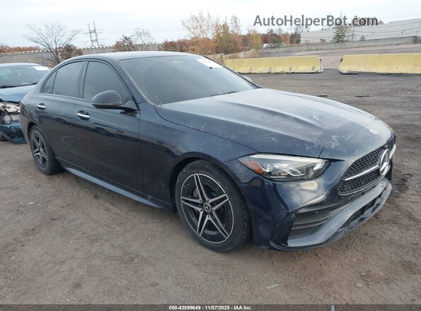 W1KAF4HB6PR100017 2023 MERCEDES-BENZ C-CLASS Blue Przód prawy