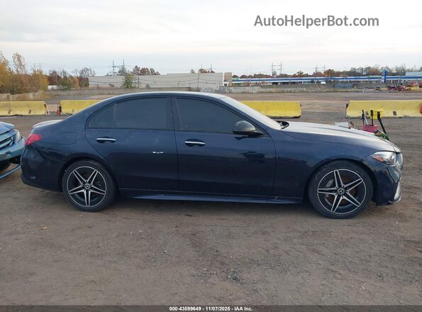 W1KAF4HB6PR100017 2023 MERCEDES-BENZ C-CLASS Blue Widok wnętrza z tyłu