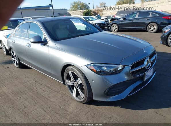 W1KAF4HB6PR144664 2023 MERCEDES-BENZ C-CLASS Gray Delantero derecho