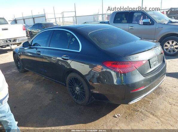 W1KAF4HB9PR082323 2023 MERCEDES-BENZ C-CLASS Черный Задняя левая четверть
