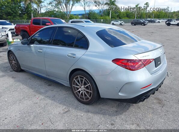 W1KAF8HB6RR176315 2024 MERCEDES-BENZ AMG C 43 Серебряный Задняя левая четверть