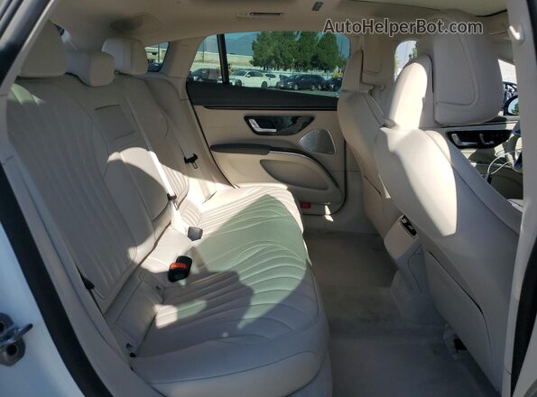 W1KCG2DB3NA001232 2022 MERCEDES-BENZ EQS Белый Вид задних сидений
