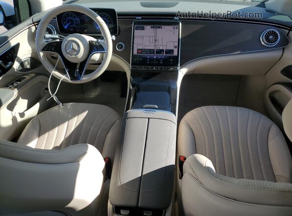 W1KCG2DB3NA001232 2022 MERCEDES-BENZ EQS Белый Вид панели приборов