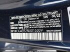 2022 Mercedes-benz Eqs 580 4matic Синий vin: W1KCG4EB2NA015309