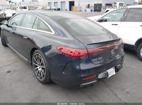 W1KCG4EB2NA015309 2022 MERCEDES-BENZ EQS 580 Синий Задняя левая четверть