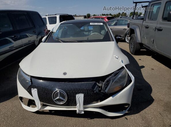 W1KCG4EB5NA019922 2022 MERCEDES-BENZ EQS White Vista frontal