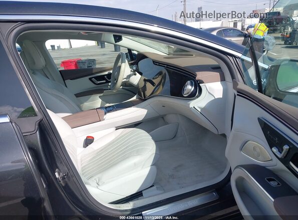 W1KCG4EB8NA002094 2022 MERCEDES-BENZ EQS 580 Черный Вид салона спереди