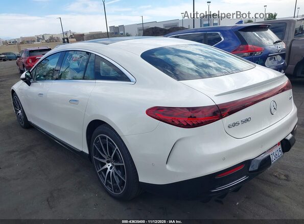 W1KCG4EB8PA035518 2023 MERCEDES-BENZ EQS 580 Белый Задняя левая четверть