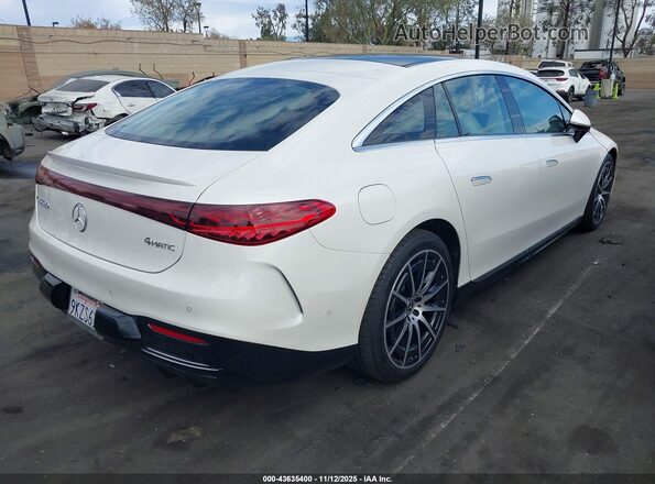 W1KCG4EB8PA035518 2023 MERCEDES-BENZ EQS 580 Белый Задняя правая четверть